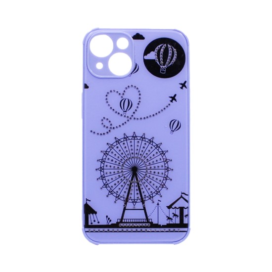 Designer Hard Case for Apple iPhone 14 Purple